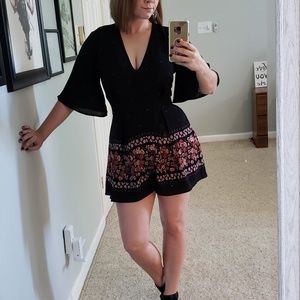 Charlotte Russe black romper